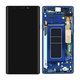 Samsung Galaxy Note 9 N960U - LCD zaslon + steklo na dotik + okvir (Ocean Blue) - GH97-22269B, GH97-23737B, GH97-22270B Genuine Service Pack