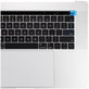 Apple MacBook Pro 15" A1707 (Late 2016 - Mid 2017) - Tipkovnica z zgornjim okvirjem + tipkovnica US + mikrofon + Trackpad + zvočniki (Silver)
