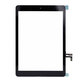 Steklo na dotik z gumbom Domov za iPad Air, Black