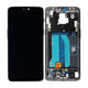 OnePlus 6 - LCD zaslon + steklo na dotik + okvir (Midnight Black) TFT