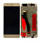 Huawei P10 - LCD zaslon + steklo na dotik + okvir (Gold) TFT