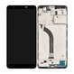 Xiaomi Redmi 5 - LCD zaslon + steklo na dotik + okvir (Black) TFT