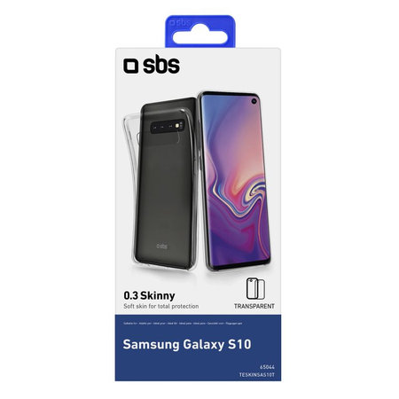 SBS - Ovitek Skinny za Samsung Galaxy S10, prozoren