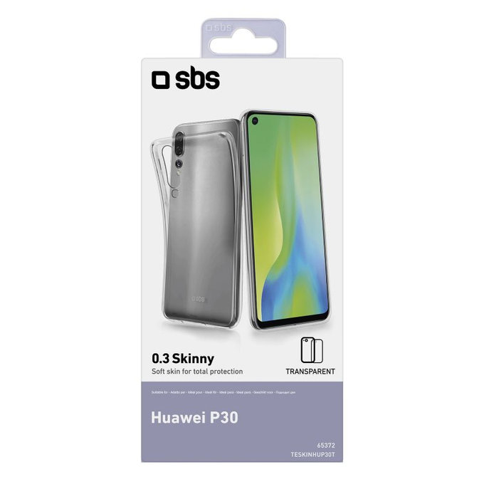 SBS - Skinny ovitek za Huawei P30, prozoren