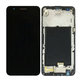 LG K10 M250N (2017) - LCD zaslon + steklo na dotik + okvir (Black) TFT