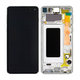 Samsung Galaxy S10 G973F - LCD zaslon + steklo na dotik + okvir (Prism White) - GH82-18850B, GH82-18835B Genuine Service Pack