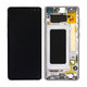 Samsung Galaxy S10 Plus G975F - LCD zaslon + steklo na dotik + okvir (Prism Black) - GH82-18849A, GH82-18857A, GH82-18834A Genuine Service Pack
