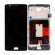OnePlus 3T - LCD zaslon + steklo na dotik + okvir (Black) TFT