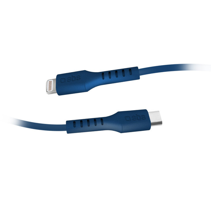 SBS - Kabel Lightning / USB-C (1m), moder