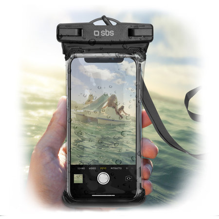 SBS - univerzalna vodotesna torbica, črna