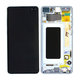 Samsung Galaxy S10 Plus G975F - LCD zaslon + steklo na dotik + okvir (Prism Blue) - GH82-18849C, GH82-18834C Genuine Service Pack