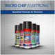 Micro Chip Electronic - stisnjen zrak za čiščenje elektronike - 800 ml