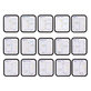 Magnetni organizator z vijaki s shemo (iPhone 6 - 11 Pro Max)