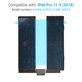 Apple iPad Pro 11.0 (1st Gen 2018) - Baterija 7812mAh