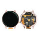 Samsung Galaxy Watch Active 2 44mm - LCD zaslon + steklo na dotik + okvir (Pink Gold) - GH82-21125B Genuine Service Pack