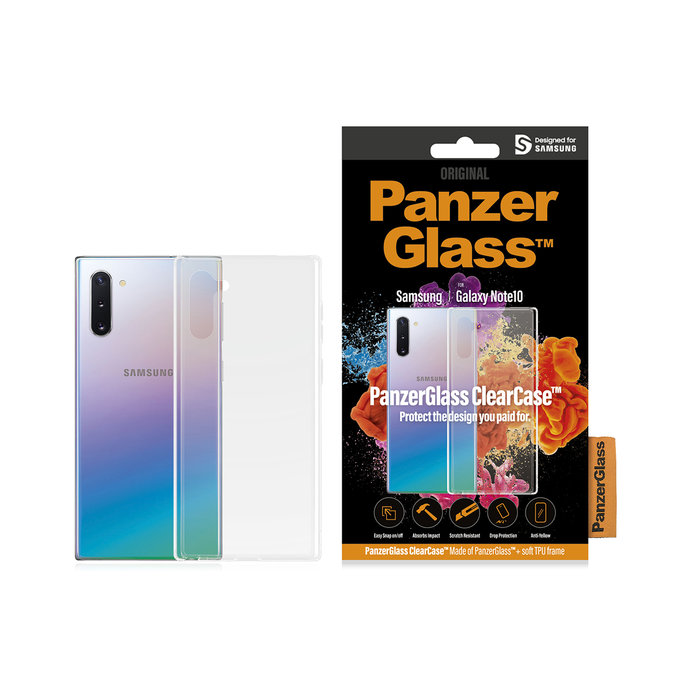 PanzerGlass - Ovitek ClearCase za Samsung Galaxy Note 10, transparent