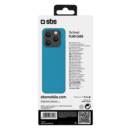 SBS - Šolski ovitek za iPhone 11 Pro, moder