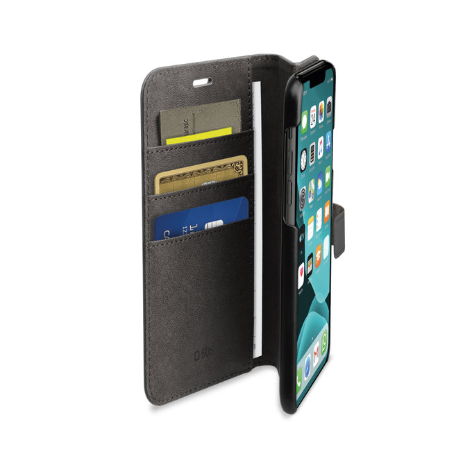 SBS - Ovitek Wallet Stand za iPhone 11 Pro, črn
