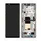 Sony Xperia 5 - LCD zaslon + steklo na dotik + okvir (Grey) - 1319-9455 Genuine Service Pack