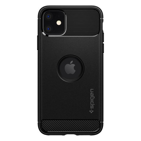 Spigen - Ovitek Rugged Armor za iPhone 11, črna