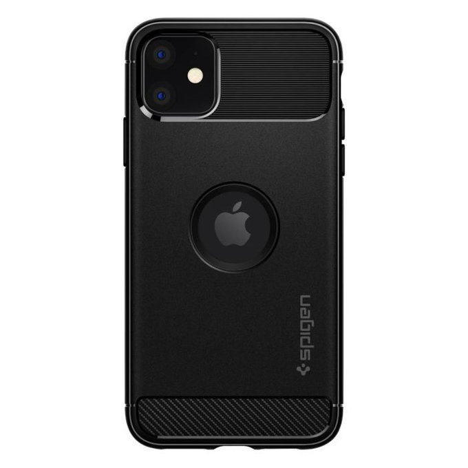 Spigen - Ovitek Rugged Armor za iPhone 11, črna