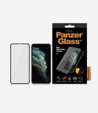 PanzerGlass - Tempered Glass Standard Fit za iPhone XS Max in 11 Pro Max, črno