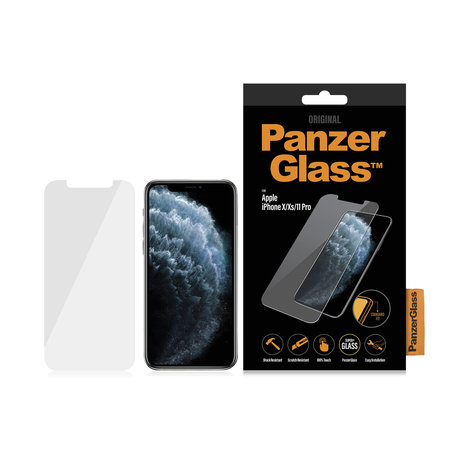 PanzerGlass - Kaljeno Steklo Standard Fit za iPhone X, XS in 11 Pro, transparent