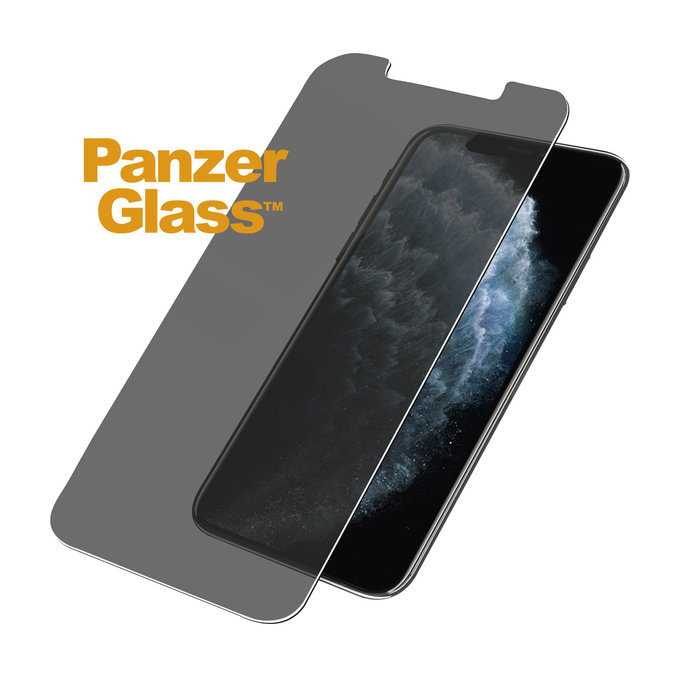 PanzerGlass - Kaljeno Steklo Privacy Standard Fit za iPhone X, XS in 11 Pro, transparent