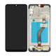 Samsung Galaxy A20s A207F - LCD zaslon + steklo na dotik + okvir (Black) - GH81-17774A Genuine Service Pack