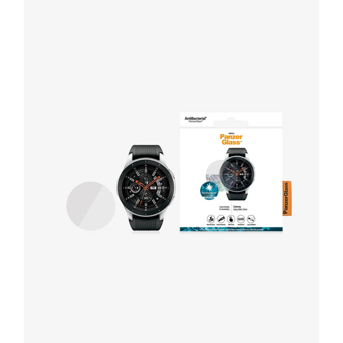 PanzerGlass - Kaljeno Steklo Flat Glass za Samsung Galaxy Watch 46 mm, transparent