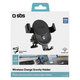 SBS - Gravity Car Holder with Wireless Charging, 10W, Qi, črn