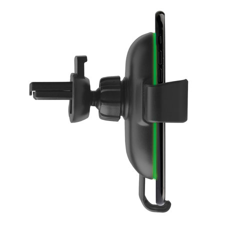 SBS - Gravity Car Holder with Wireless Charging, 10W, Qi, črn
