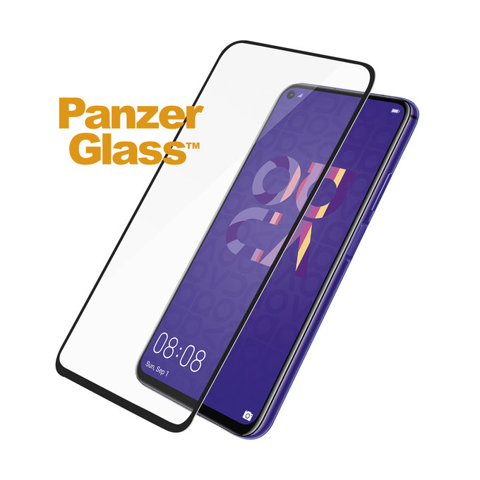 PanzerGlass - Tempered Glass Case Friendly za Huawei Nova 5T, črna