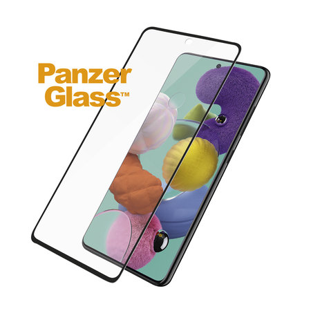 PanzerGlass - Tempered Glass Case Friendly za Samsung Galaxy A51, črna