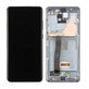 Samsung Galaxy S20 Ultra G988F - LCD zaslon + steklo na dotik + okvir + sprednja kamera (Cosmic Grey) - GH82-22271B, GH82-22327B Genuine Service Pack