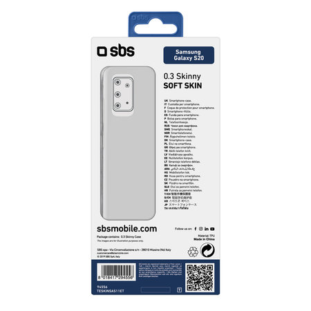 SBS - Ovitek Skinny za Samsung Galaxy S20, pregleden