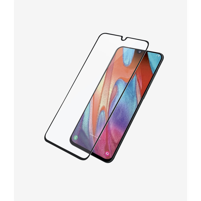 PanzerGlass - Kaljeno Steklo Case Friendly za Samsung Galaxy A41, črn