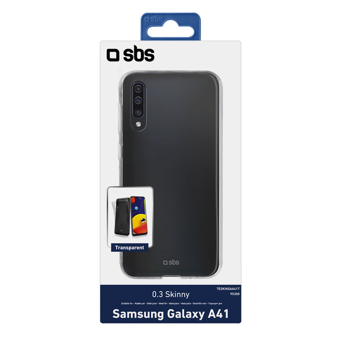 SBS - Ovitek Skinny za Samsung Galaxy A41, prozoren
