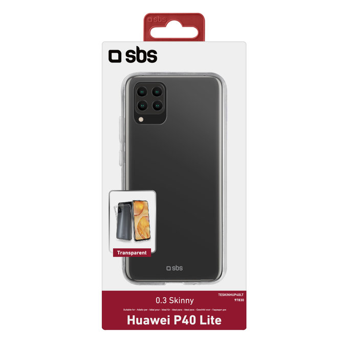 SBS - Ovitek Skinny za Huawei P40 Lite, prozoren