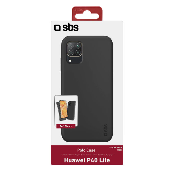 SBS - Polo ovitek za Huawei P40 Lite, črn