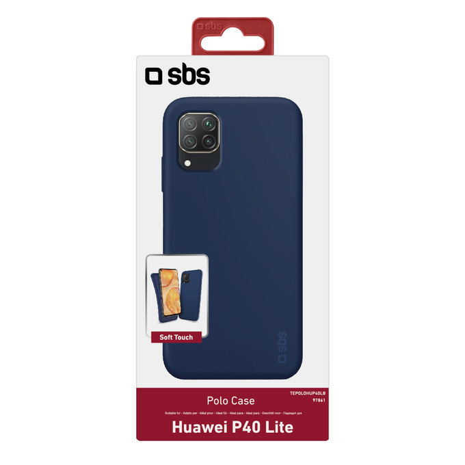 SBS - Polo ovitek za Huawei P40 Lite, moder