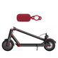 Xiaomi Mi Electric Scooter 1S, 2 M365, Essential, Pro, Pro 2 - Dekorativni pokrov za priključek za polnjenje (Red)