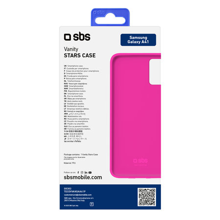SBS - Vanity case za Samsung Galaxy A41, roza