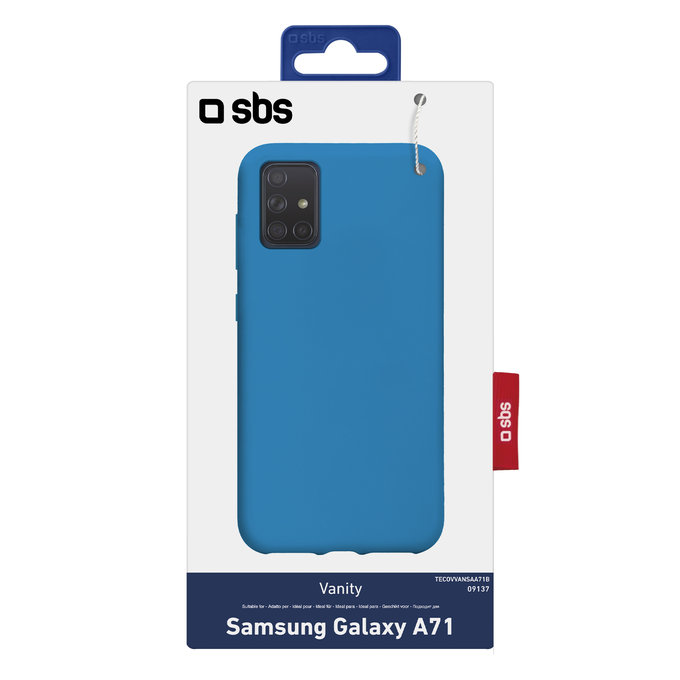 SBS - Vanity case za Samsung Galaxy A71, modra