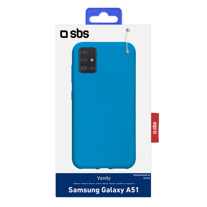 SBS - Vanity case za Samsung Galaxy A51, modra
