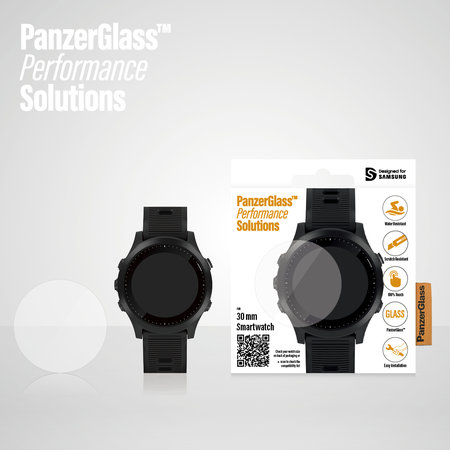 PanzerGlass - Kaljeno Steklo za Samsung Galaxy Watch 3 (41mm), transparent