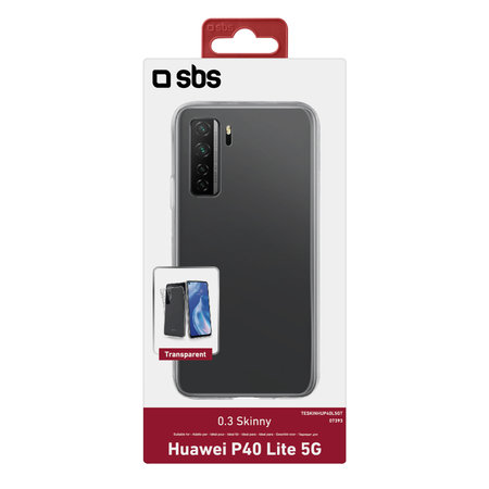 SBS - Ovitek Skinny za Huawei P40 Lite 5G, prozoren