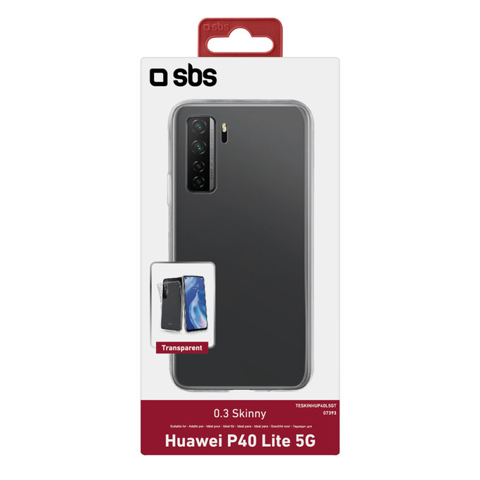 SBS - Ovitek Skinny za Huawei P40 Lite 5G, prozoren