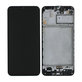 Samsung Galaxy M21 M215F - LCD zaslon + steklo na dotik + okvir (Black) - GH82-22509A, GH82-22836A, GH82-21266A, GH82-21265A Genuine Service Pack