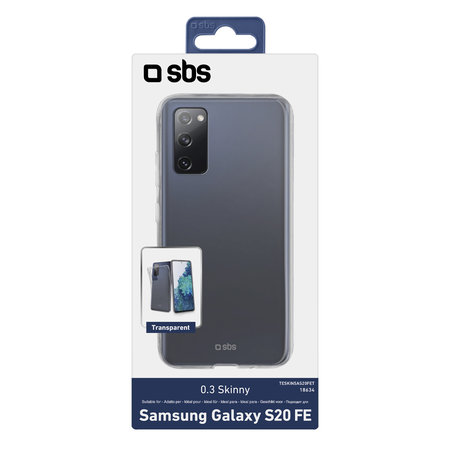 SBS - Ovitek Skinny za Samsung Galaxy S20 FE, prozoren